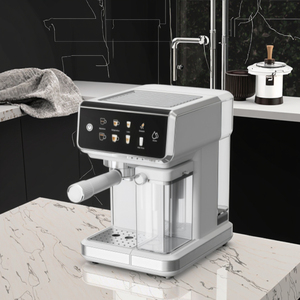 Cafetera Espresso PANCERKA de 20 Bares, Sistema de Preparación Portátil para el Hogar y Comercial, Dispensador de Leche de Plástico, Sistema de Agua Caliente, Cafetera Automática - Product Image 6