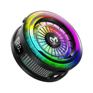 Ventilador Magnético RGB de Alta Potencia MEMO CX24 de 20W, Enfriador de Teléfono para Juegos con Modo de Temperatura AI - Product Image 1