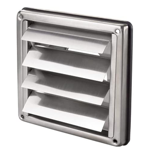 Couvercle d'aération <span class=keywords><strong>extérieur</strong></span> réglable Sortie de soupape à disque en acier inoxydable bon marché <span class=keywords><strong>pour</strong></span> la conception carrée et ronde de la climatisation - Product Image 5