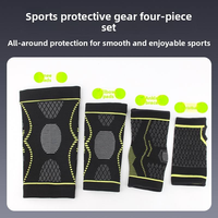 Ensemble de manchons de compression tricotés pour genou, coude, cheville, poignet – Soutien sportif pour hommes et femmes – OEM ODM – Vente en gros – Fournisseur d'usine