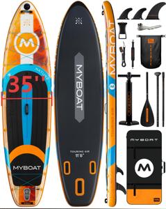 กระดานแพดเดิลบอร์ด MEYBOAT SUP แบบปรับแต่งได้ ขนาด 11'6''* 35''*6'' รุ่น Ultra Wide สำหรับยืนพายและเล่นเซิร์ฟ แบบพองลม Drop Stitch รุ่น MY18/5 Drop - Product Image 1
