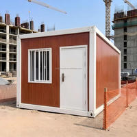 Maison Modulaire Écologique Démontable, Mini-Maison pour Jardin, Maison d'Invités au Design Moderne, Villa Préfabriquée en Conteneur pour Habitation