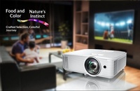 Projecteur DLP Optoma GT1080H à haute luminosité, 3800 lumens, 4K Ultra HD, 3D, mise au point manuelle, courte portée, home cinéma portable