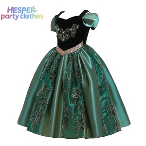 ชุดเดรสเจ้าหญิงแอนนาเอลซ่าสไตล์ใหม่ HESPER สำหรับเด็กผู้หญิง ชุดเดรสเปิดไหล่สำหรับวันฮาโลวีน - Product Image 3