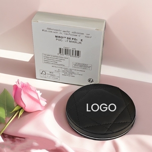 Chất Lượng Cao Thương Hiệu Màu Hồng Trang Điểm Túi Gương Cho Valentine Của Món Quà Ngày Biểu Tượng Tùy Chỉnh Nhỏ Gương - Product Image 3