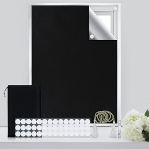 Materiale temporaneo oscurante 100%, senza <span class=keywords><strong>tende</strong></span> <span class=keywords><strong>da</strong></span> trapano <span class=keywords><strong>tende</strong></span> oscuranti facile <span class=keywords><strong>da</strong></span> attaccare sulle finestre <span class=keywords><strong>per</strong></span> <span class=keywords><strong>camera</strong></span> <span class=keywords><strong>da</strong></span> <span class=keywords><strong>letto</strong></span> soppalco - Product Image 1