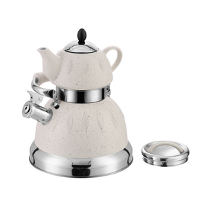 Hervidor silbante de 3.0L y 0.7L para cocina, de acero inoxidable, color personalizable, tetera para agua caliente, apto para estufa de inducción - Product Image 1