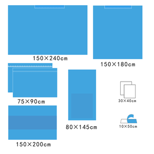 의료 소모품 CE ISO 인증서 멸균 일회용 외과 드레이프 유니버설 수술 개복술 드레이프 키트 팩 - Product Image 3