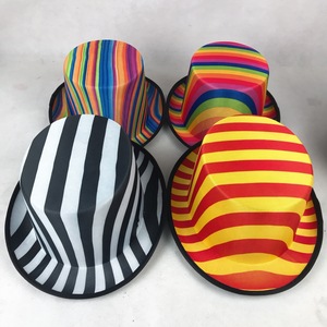 Sombrero de Copa Negro SOLPOP Lincoln Carnival, Sombrero de <span class=keywords><strong>Payaso</strong></span> con Puntos para Disfraces de Halloween, Actuaciones Festivas en la Playa, Cosplay - Product Image 2