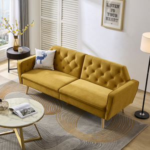 Ensemble de canapés de luxe en velours pour salon, appartement et hôtel, avec causeuse élégante - Product Image 4