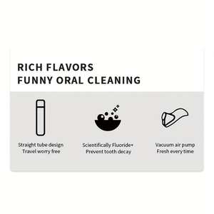 <span class=keywords><strong>Dentifrice</strong></span> aromatisé à la banane et aux fruits de marque privée OEM 60g <span class=keywords><strong>Dentifrice</strong></span> à pompe au fluorure d'haleine fraîche 60g - Product Image 4