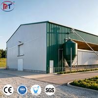 Grande ferme avicole, poulailler spécial, toutes sortes de poulaillers préfabriqués en structure métallique, ferme avicole