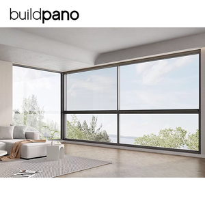 防音水平ストームカスタムカラースライドガラスアルミプロファイル窓アルミ小型スライド窓 - Product Image 5