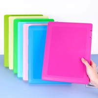 Portapapeles Ligero WEISHENG para Oficina, Tamaño A4, 32x24cm, Carpeta Portátil de Plástico PP, 260g, Caja de Almacenamiento de Archivos Colorida