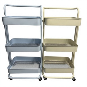 Storage Rack <b>Trolley</b> for Nail Art, Eyelash Extensions, and Beauty Salons. - Product Image 1