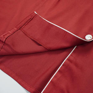 Pyjamas de qualité luxueuse, vêtements de nuit en polyester pour femmes, ensembles 2 pièces en marque personnalisée, ensembles de vêtements de nuit pour femmes - Product Image 6