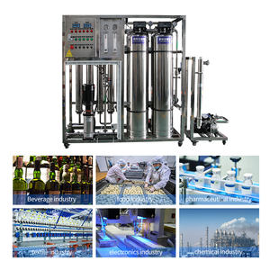 Sistema <span class=keywords><strong>de</strong></span> Filtración <span class=keywords><strong>de</strong></span> Agua por Ósmosis Inversa Totalmente en Acero Inoxidable, Totalmente Automático, Controlado por PLC, Alta Capacidad <span class=keywords><strong>de</strong></span> 1000L/Hora - Product Image 2