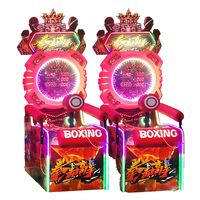 Nouvelle Arrivée Machine de Jeu d'Arcade de Boxe en Métal à Monnayeur, Modèle Anglais pour l'Entraînement au Punching