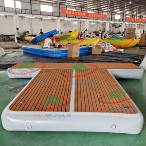 Muelle de barco flotante inflable en forma de T para motos acuáticas para puertos deportivos - Product Image 2