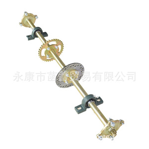Pièces de suspension arrière pour moto à quatre roues fabriquées maison, roulement d'essieu arrière de karting, siège de bride, catégorie de produit : roues de karting - Product Image 2
