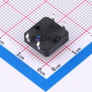 TS-1094TA-B3D2-T-Y Tactile Switch Through hole Component (THT)-4P,12x12mm Switch 2.5N Through Hole 12mm 12mm - Product Image 2
