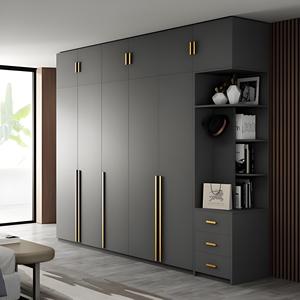Garde-robe moderne personnalisable anti-déformation de plain-pied en acier inoxydable garde-robe de haute qualité garde-robe de <span class=keywords><strong>chambre</strong></span> à coucher anti-moisissure - Product Image 1