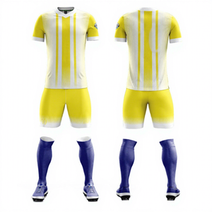 Maglie Personalizzate per Squadre di <span class=keywords><strong>Calcio</strong></span>, Design Sublimato, Manica Corta, Traspiranti e ad Asciugatura Rapida, Unisex per Partite, Allenamenti e Campionati - Product Image 3