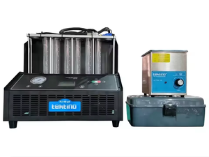 Testeur d'injecteurs de carburant GDI, machine de <span class=keywords><strong>nettoyage</strong></span>, 110V/220V INJ-6B, machine de test d'injecteurs de carburant GDI, <span class=keywords><strong>nettoyage</strong></span> par ultrasons - Product Image 2