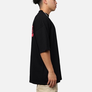 T-shirt grafica da <span class=keywords><strong>uomo</strong></span> con Logo alla moda t-shirt di tendenza molto bella moda di alta qualità a buon mercato - Product Image 3