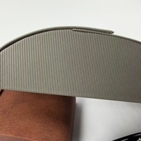 Nouvel Arrivage SG311 Étui à Lunettes Fait Main en PU Couleur Personnalisée pour Présentation de Lunettes Fabricant