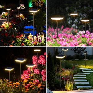 Luces Solares LED GCOTS para Jardín, Impermeables, Iluminación para Caminos y Paisajes Exteriores con Control Remoto para Decoración de Césped y Patio - Product Image 2