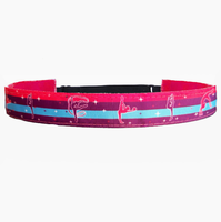 Diademas antideslizantes con estampado de bailarina de ballet para niñas, bandas elásticas ajustables para el cabello, accesorios para el cabello para clases de baile, gimnasia y deportes