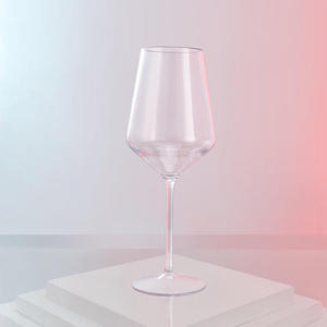 Verre à vin rouge classique de style américain en plastique PETG de 15 oz en gros avec logo personnalisé pour les fêtes, fabriqué au Vietnam - Product Image 5