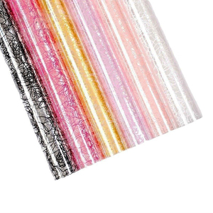 Papel de Regalo Transparente Impermeable OPP con Diseño Floral, <span class=keywords><strong>Envoltorio</strong></span> para Ramos de Rosas, para Bodas y San Valentín - Product Image 1