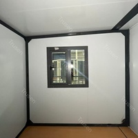 Maison conteneur préfabriquée moderne facile à installer, extensible, 20, 30 ou 40 pieds, 2 chambres, mini-maison, appartement intégré avec panneaux solaires