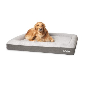 Cama de espuma viscoelástica de microante impermeable para perros, estera para dormir, huevo, cama para mascotas, cuna - Product Image 1