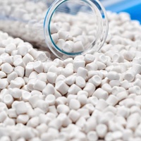 Granulés de PVDF vierge, granulés plastiques pour tuyaux, raccords et pièces industrielles