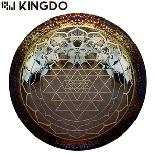 Kingdo 100% Handgefertigter 80cm Legierungs-Gong für Gong-Therapie - Product Image 4
