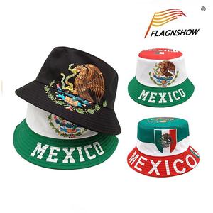 Topi <span class=keywords><strong>Bucket</strong></span> Bolak-Balik Unisex Motif Bendera Nasional untuk Penggemar Sepak Bola, <span class=keywords><strong>Custom</strong></span> <span class=keywords><strong>Print</strong></span> Grosir - Product Image 1