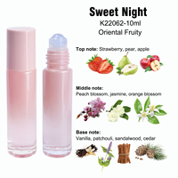 Nouveau parfum en spray musqué fruité de luxe 10 ml, longue tenue, flacon en verre, roll-on, huile parfumée unisexe, moderne et populaire
