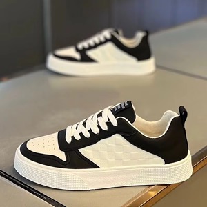 Chaussures pour hommes, style britannique, minimalistes, à semelle épaisse, décontractées, antidérapantes, résistantes à l'usure, semelle souple, confortables, élégantes - Product Image 4