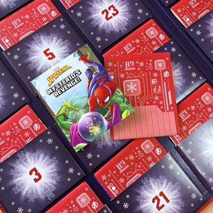 Calendario dell'Avvento Marvel Heroes Avengers, 24 Scatole Sorpresa, Piccoli Libri in Cartone, Materiale di Lettura in Inglese per Bambini, Confezione Regalo - Product Image 4