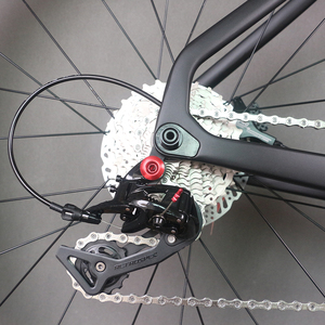 Vélo Complet SERAPH Cadre Carbone Vélo de Cyclocross Vélo Gravel Frein à Disque Flat Mount Groupe Hydraulique <span class=keywords><strong>SENSAH</strong></span> 2*12 GR042 - Product Image 5