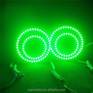 Hot RGB Coloré Changeant Chasing Round Halo Anneaux Haute Qualité Voiture <span class=keywords><strong>Angel</strong></span> <span class=keywords><strong>Eyes</strong></span> Lumières pour E36 E39 <span class=keywords><strong>E46</strong></span> - Product Image 5