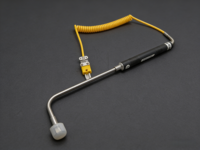Sonde de température à thermocouple de type K VANORM NR-81533B, résolution 1°C, avec gaine portable pour la mesure de la température