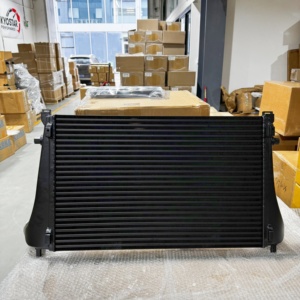 <span class=keywords><strong>Intercooler</strong></span> de compétition pour VW MK7 GTI <span class=keywords><strong>Golf</strong></span> R VAG 1.8T 2.0T 8V A3 S3 Kit d'<span class=keywords><strong>intercooler</strong></span> en aluminium noir <span class=keywords><strong>Golf</strong></span> 7 - Product Image 4