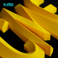 Letras 3D Personalizadas con Iluminación, Letras Acrílicas para Publicidad, Logotipo Comercial LED, Letras de Canal Retroiluminadas