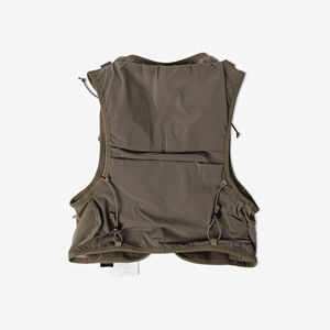 Nuovi Arrivi Gilet da Corsa Idrico Isolante Leggero in Poliestere per Trail Running con Sacca d'Acqua da Produttori - Product Image 5