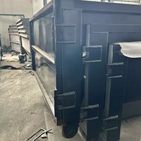 Bennes à benne basculante à vendre, conteneurs à déchets de béton pour usage extérieur, certifiées CE, utilisation facile, haute efficacité, garantie 1 an