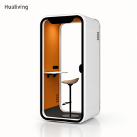 Cabine insonorisée modulaire personnalisée pour le contrôle du bruit industriel et la confidentialité sur le lieu de travail